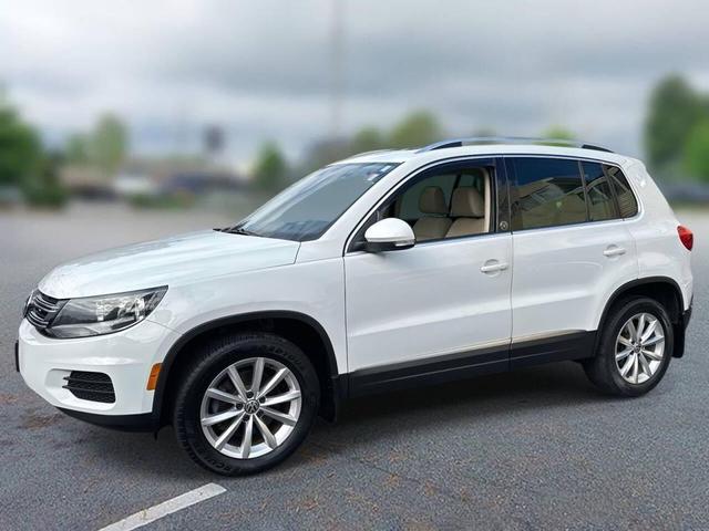 Photo of 2017 Pure White Volkswagen Tiguan