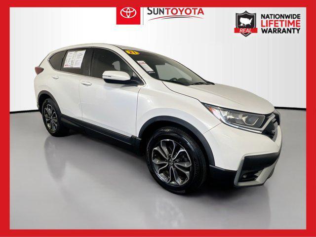 Photo of 2021 Platinum White Pearl Honda CR-V