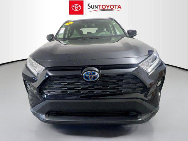 Photo of 2021 Midnight Black Metallic Toyota RAV4 Hybrid