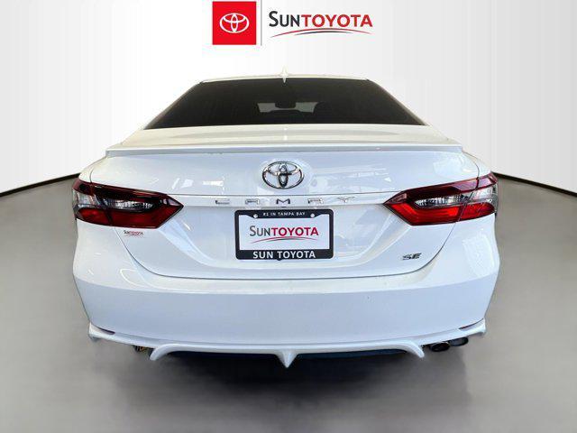Photo of 2022 White Toyota Camry