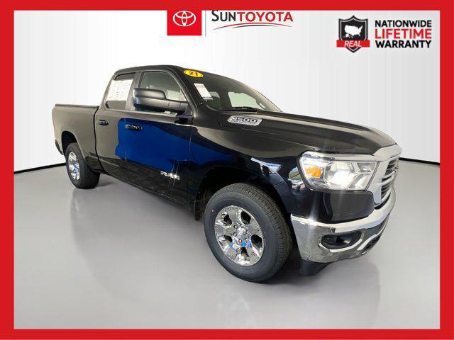 Photo of 2021 Diamond Black Crystal Pearlcoat RAM 1500