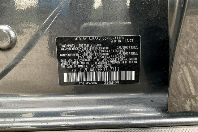 Photo of 2024 Magnetite Gray Metallic Subaru Crosstrek