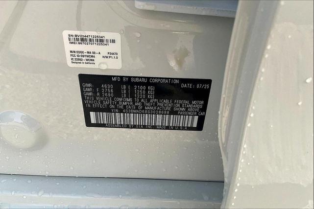 Photo of 2025 Crystal White Pearl Subaru Legacy