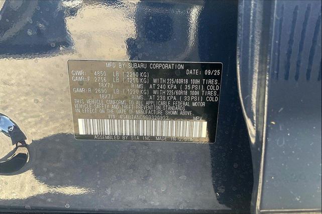 Photo of 2025 Cosmic Blue Pearl Subaru Outback