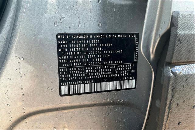 Photo of 2023 Silver Volkswagen Tiguan