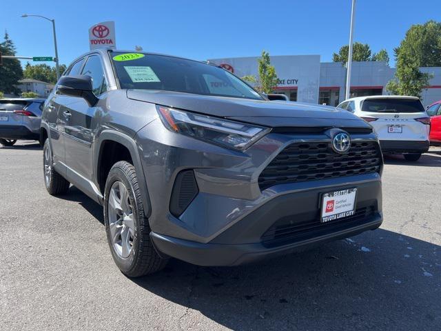 Photo of 2023 Magnetic Gray Metallic/Midnight Black Metallic Toyota RAV4 Hybrid