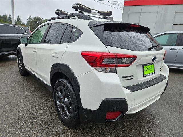 Photo of 2023 Crystal White Pearl Subaru Crosstrek