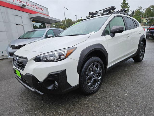 Photo of 2023 Crystal White Pearl Subaru Crosstrek