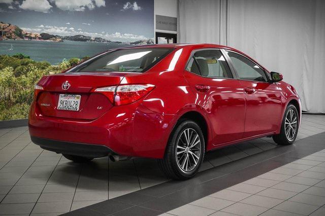 Photo of 2016 Barcelona Red Metallic Toyota Corolla