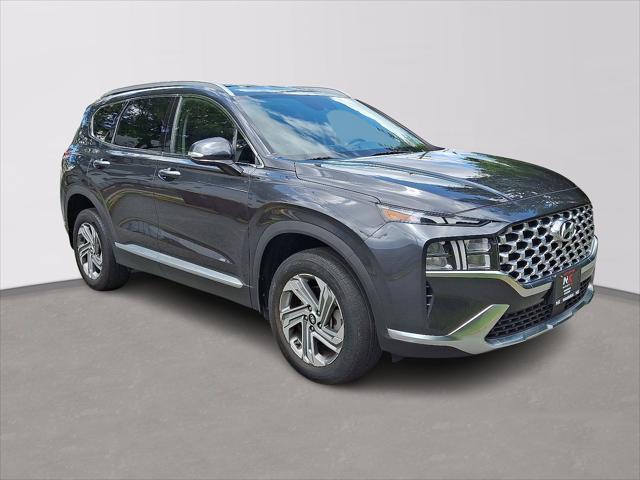 Photo of 2021 Portofino Gray Hyundai SANTA FE