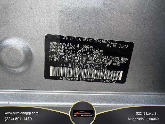 Photo of 2012 Ice Silver Metallic Subaru Impreza