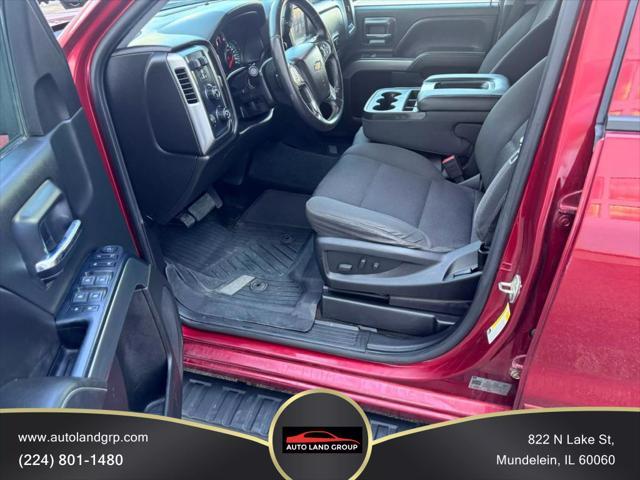 Photo of 2018 Red Chevrolet Silverado 1500