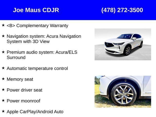 Photo of 2022 White Acura MDX