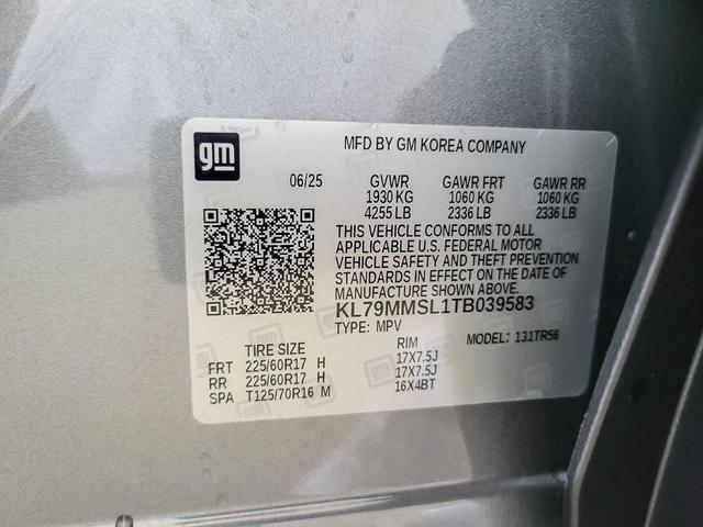 Photo of 2026 Sterling Gray Metallic Chevrolet Trailblazer