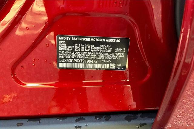 Photo of 2026 Red Metallic BMW X3
