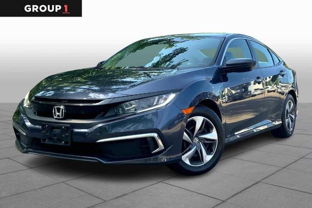 Photo of 2020 Cosmic Blue Metallic Honda Civic