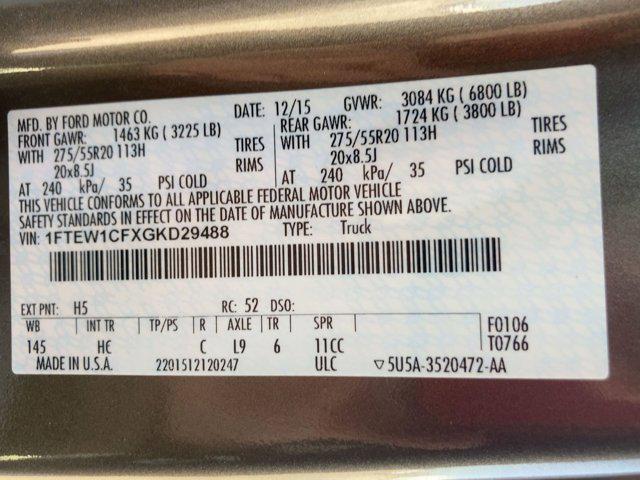 Photo of 2016 Brown Ford F-150