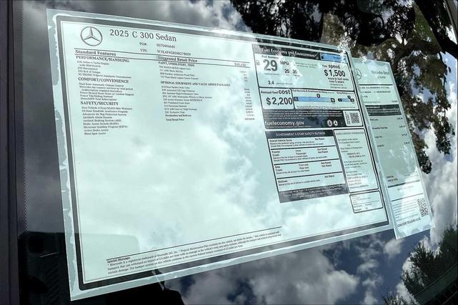 Photo of 2025 Gray Mercedes-Benz C-Class