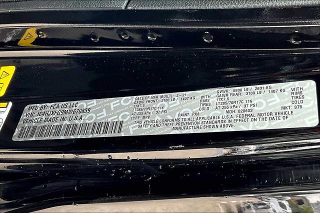Photo of 2021 Black Clearcoat Jeep Wrangler Unlimited
