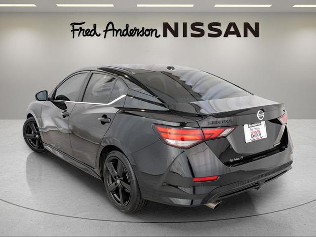 Photo of 2023 Super Black Nissan Sentra