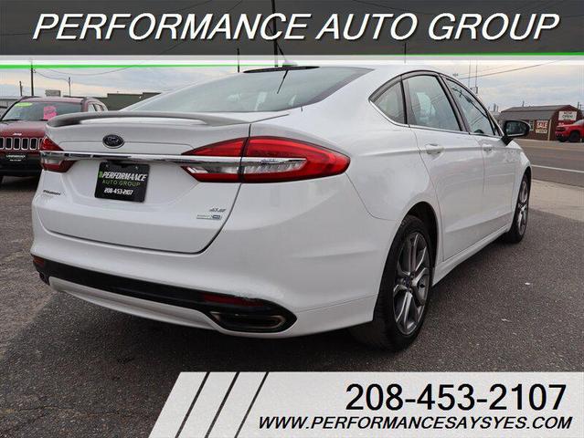 Photo of 2017 Oxford White Ford Fusion