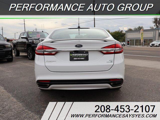 Photo of 2017 Oxford White Ford Fusion