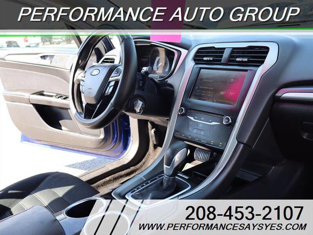 Photo of 2013 Deep Impact Blue Metallic Ford Fusion