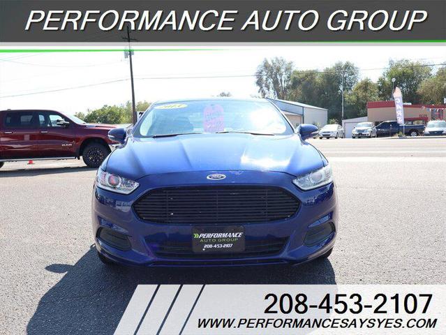 Photo of 2013 Deep Impact Blue Metallic Ford Fusion