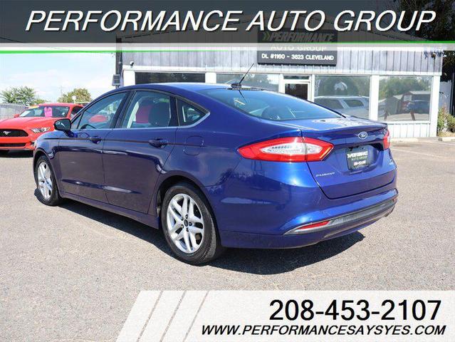 Photo of 2013 Deep Impact Blue Metallic Ford Fusion