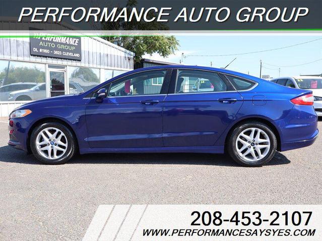 Photo of 2013 Deep Impact Blue Metallic Ford Fusion
