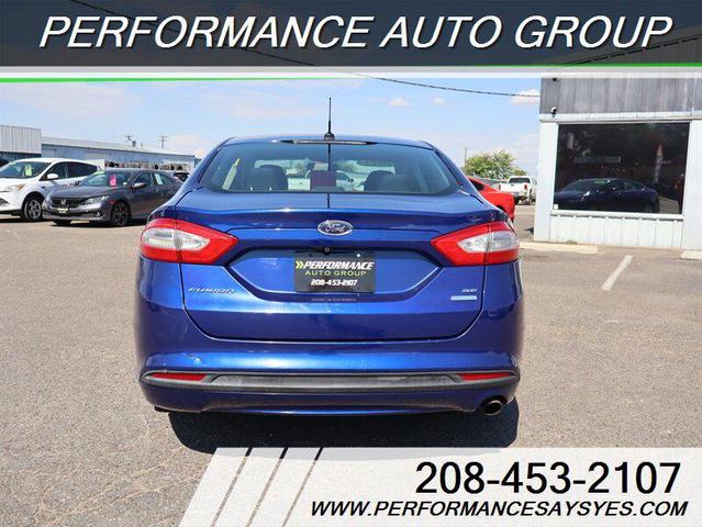 Photo of 2013 Deep Impact Blue Metallic Ford Fusion