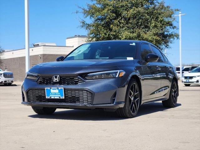 Photo of 2025 Meteorite Gray Honda Civic Hybrid