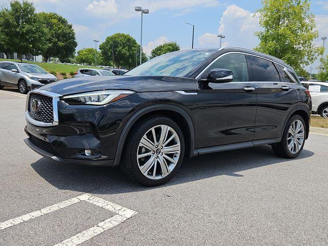 Photo of 2022 Mineral Black INFINITI QX50