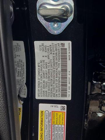 Photo of 2023 Crystal Black Pearl Honda Civic
