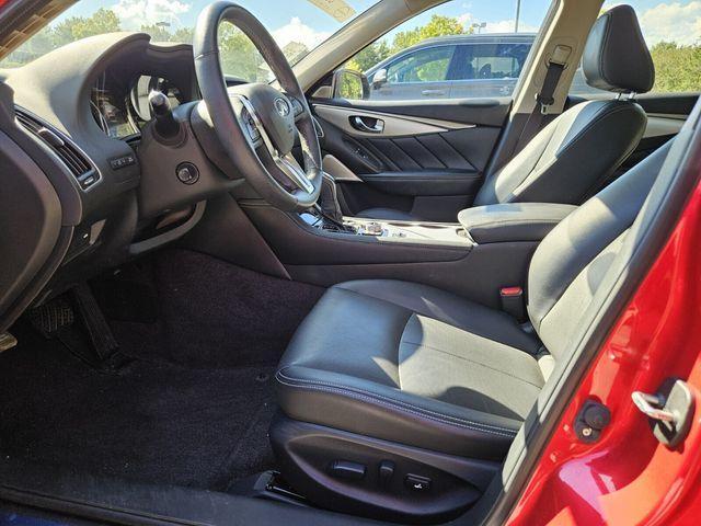 Photo of 2022 Dynamic Sunstone Red INFINITI Q50