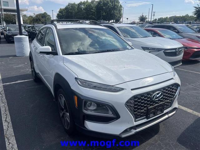 Photo of 2021 Lunar White Hyundai KONA