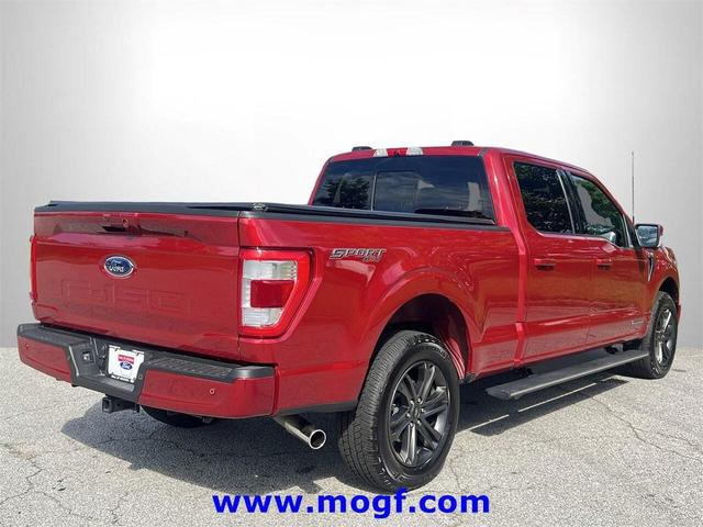Photo of 2022 Rapid Red Metallic Tinted Clearcoat Ford F-150