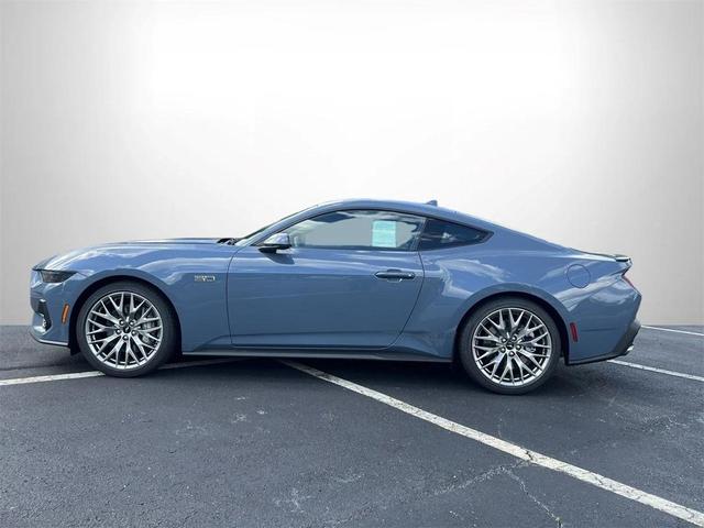 Photo of 2025 Vapor Blue Metallic Ford Mustang