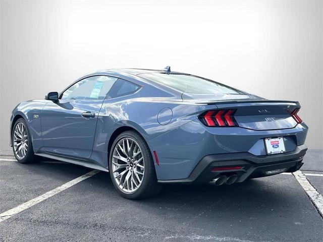 Photo of 2025 Vapor Blue Metallic Ford Mustang