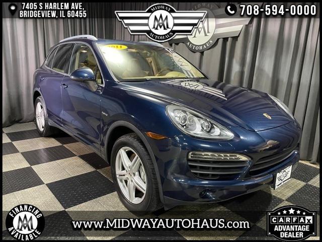 Photo of 2011 BLUE Porsche Cayenne