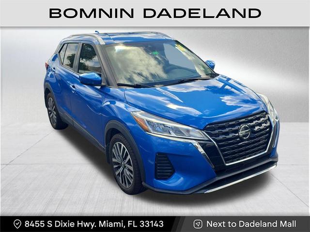 Photo of 2021 Electric Blue Metallic Nissan Kicks
