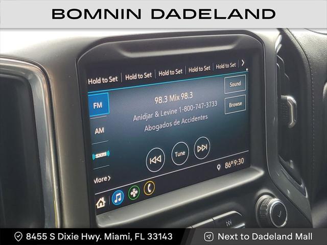 Photo of 2021 Black Chevrolet Silverado 1500