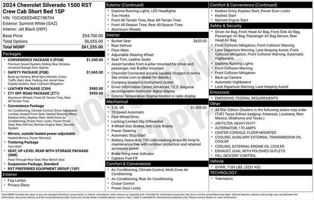 Photo of 2024 Summit White Chevrolet Silverado 1500