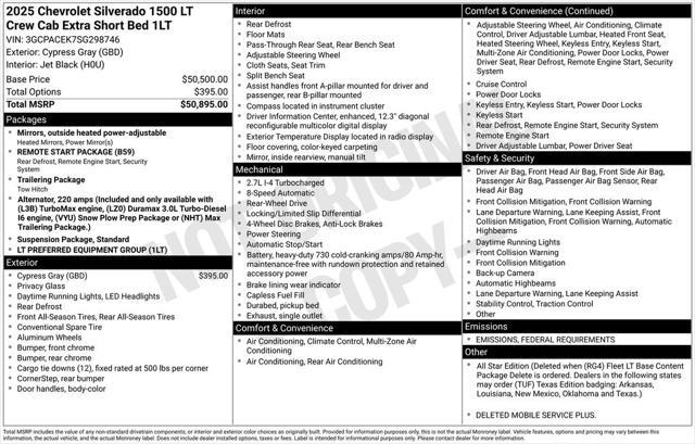 Photo of 2025 Cypress Chevrolet Silverado 1500