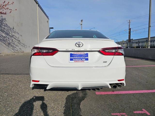 Photo of 2022 White Toyota Camry