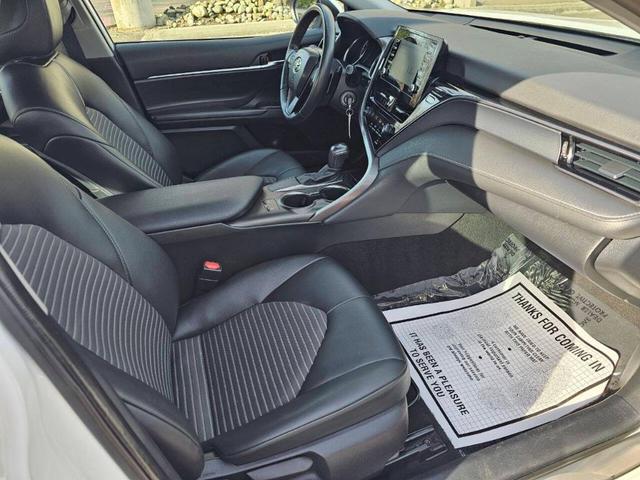Photo of 2022 White Toyota Camry