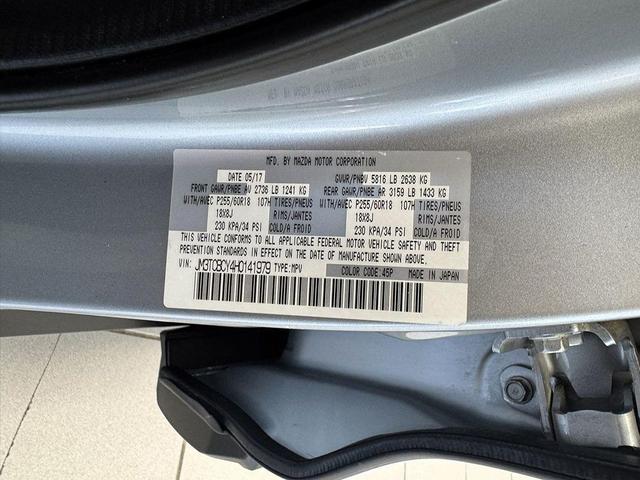 Photo of 2017 Sonic Silver Metallic Mazda CX-9