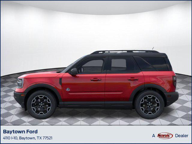 Photo of 2025 Ruby Red Metallic Tinted Clearcoat Ford Bronco Sport