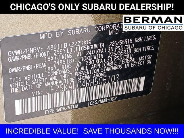 Photo of 2024 Autumn Green Metallic Subaru Forester