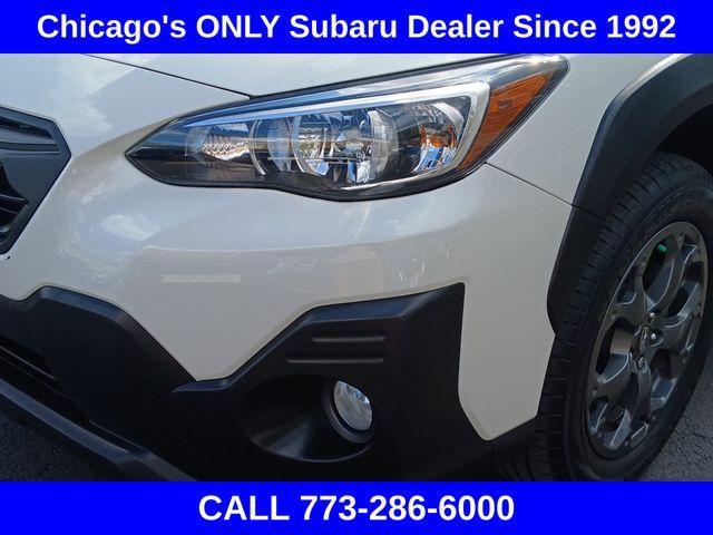 Photo of 2021 Crystal White Pearl Subaru Crosstrek
